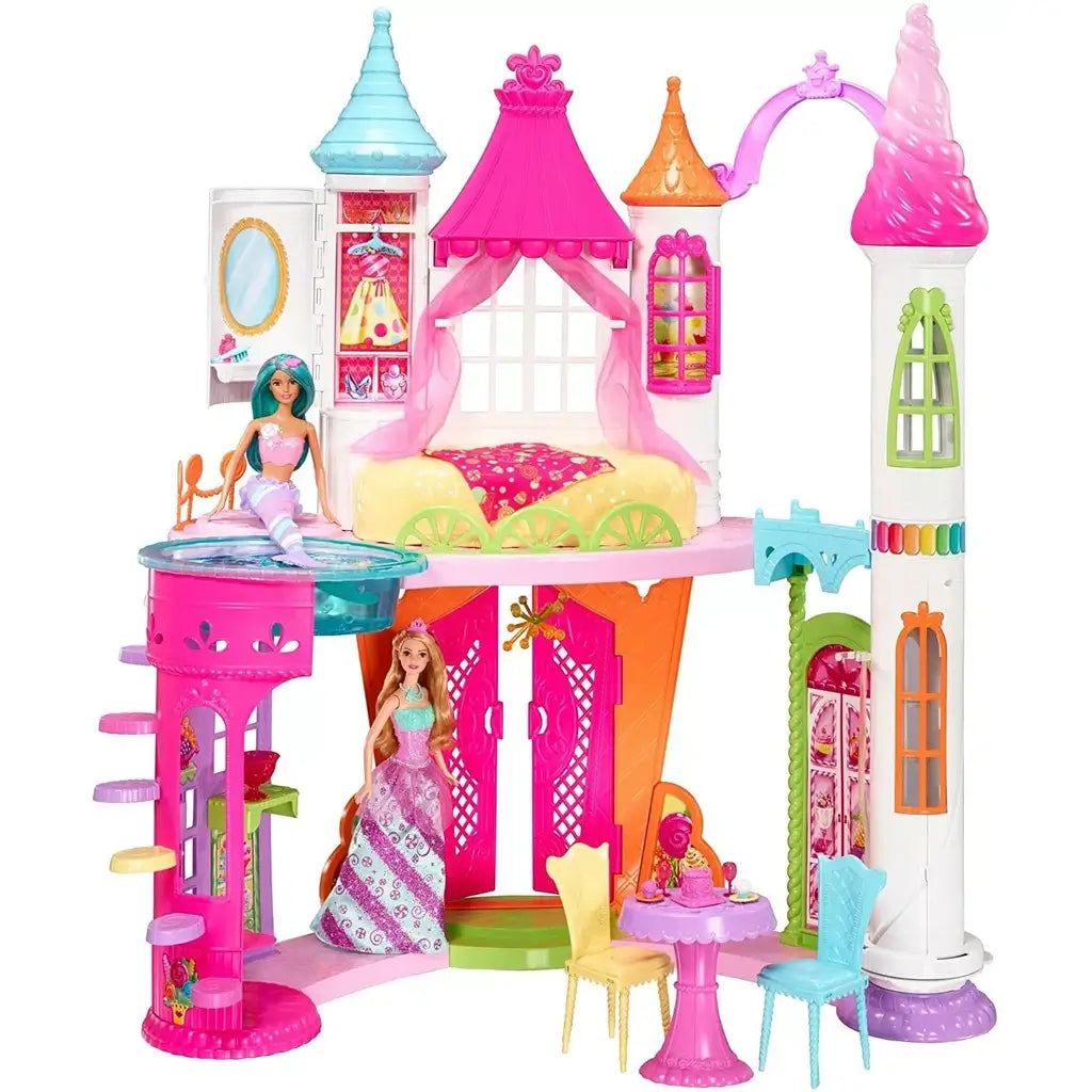 Castello di barbie con ascensore online